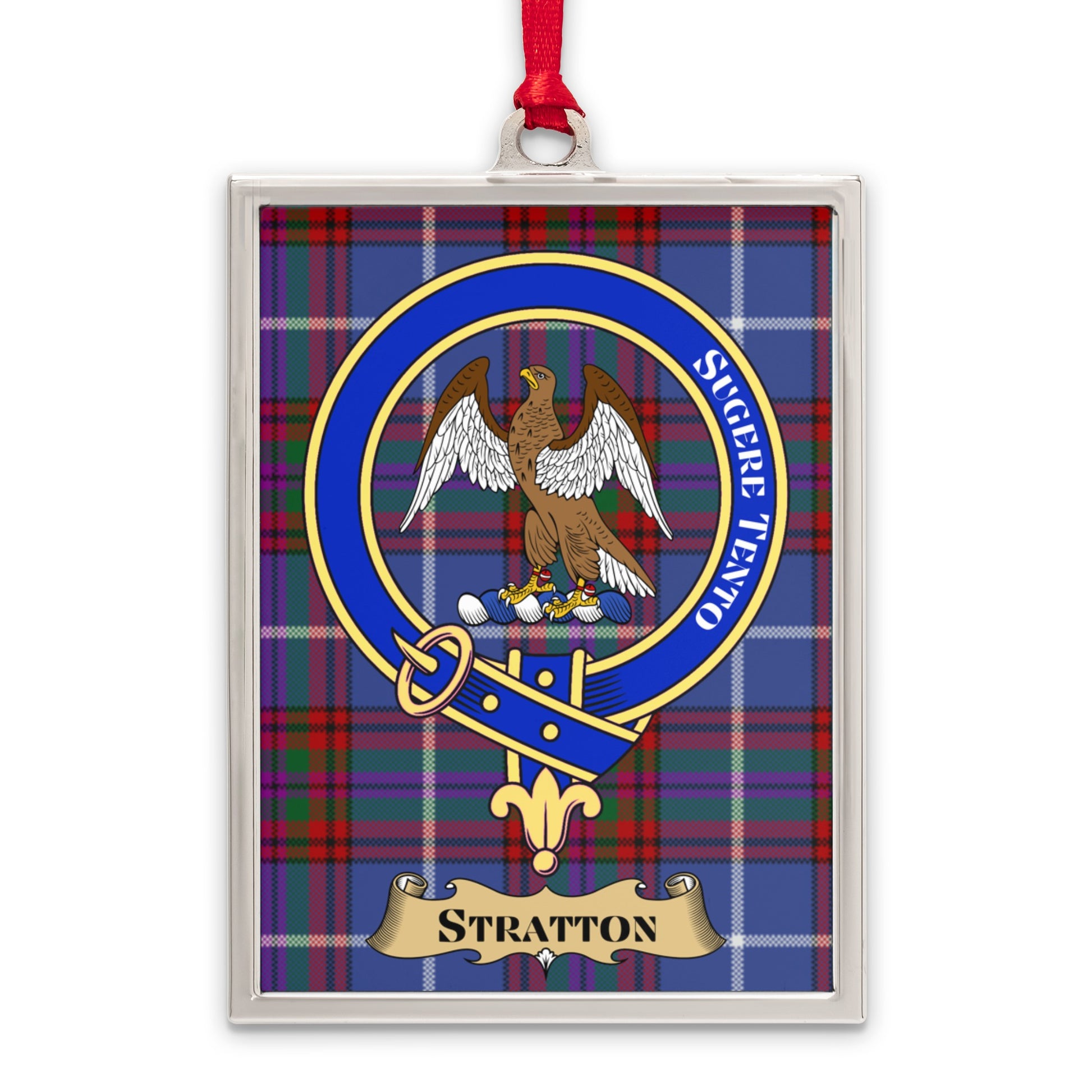 Stratton Plaid Eagle Design Decorative Product Type