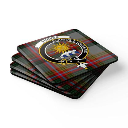 Purves Clarior E Tenebris Plaid Coasters product