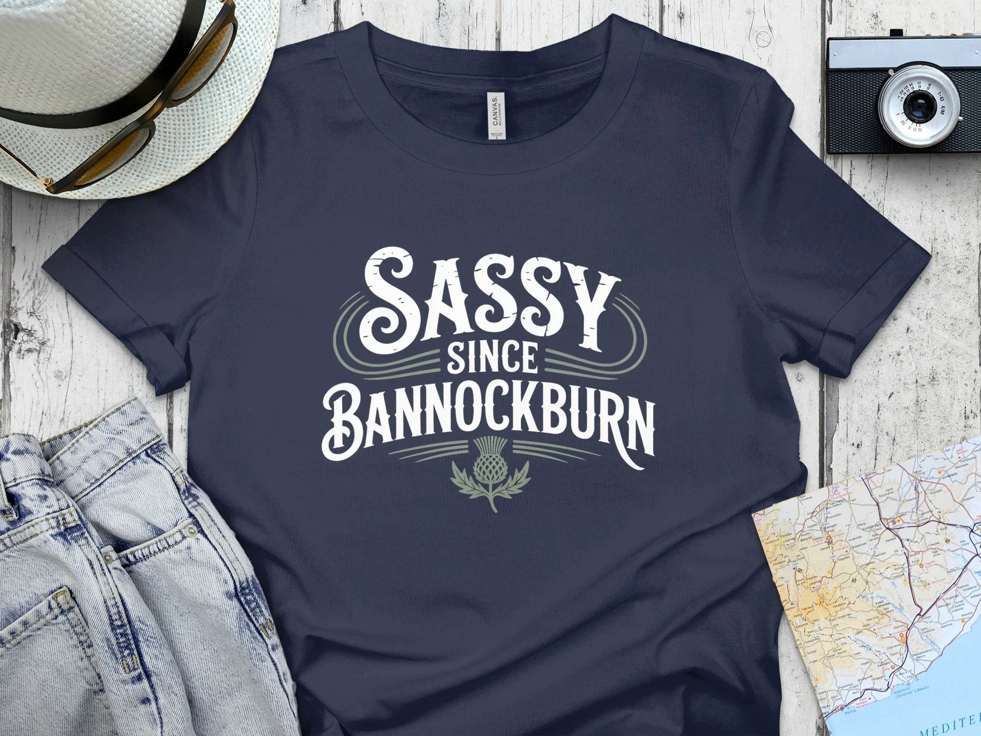 Sassy Since Bannockburn Graphic Tees product