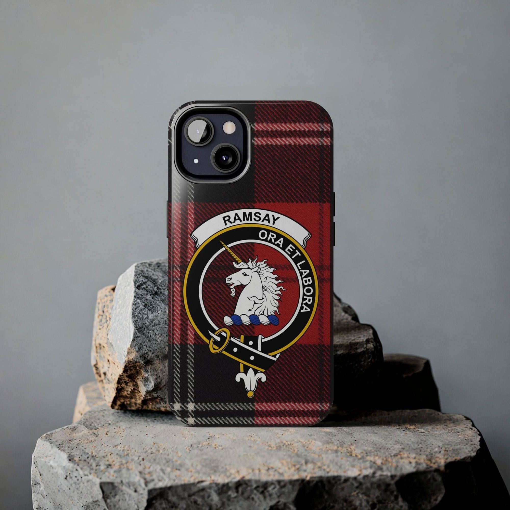 Ramsay Clan Scottish Tartan Cell Phone Case - Celtic Ancestry Gifts