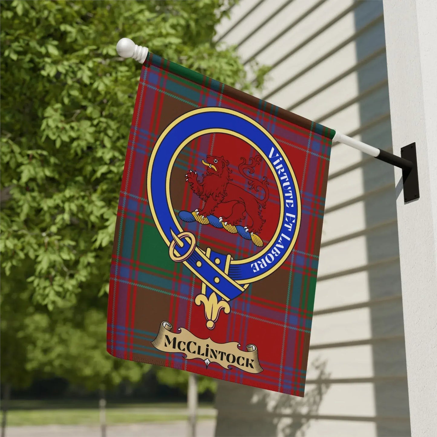 Custom McClintock Clan Crest Tapestry Flag product
