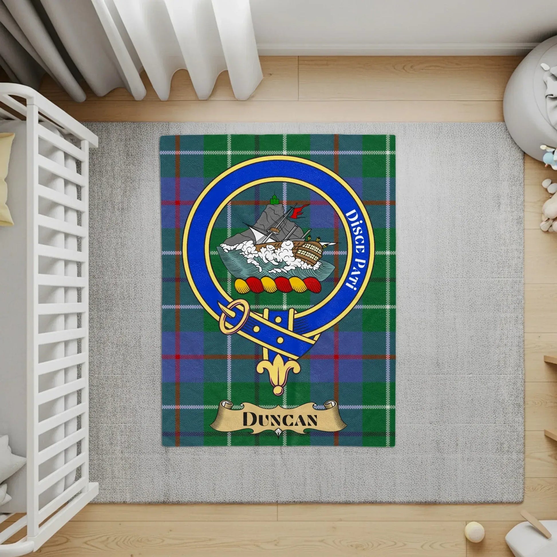 Duncan Family Crest Printed Area Rug product