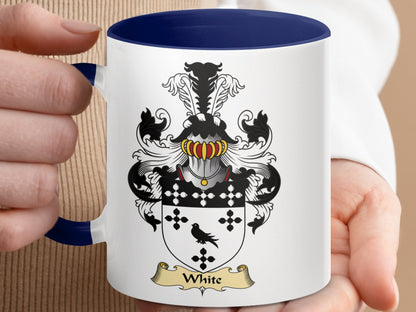 Clan White Scottish Coat of Arms Mug - Living Stone Gifts