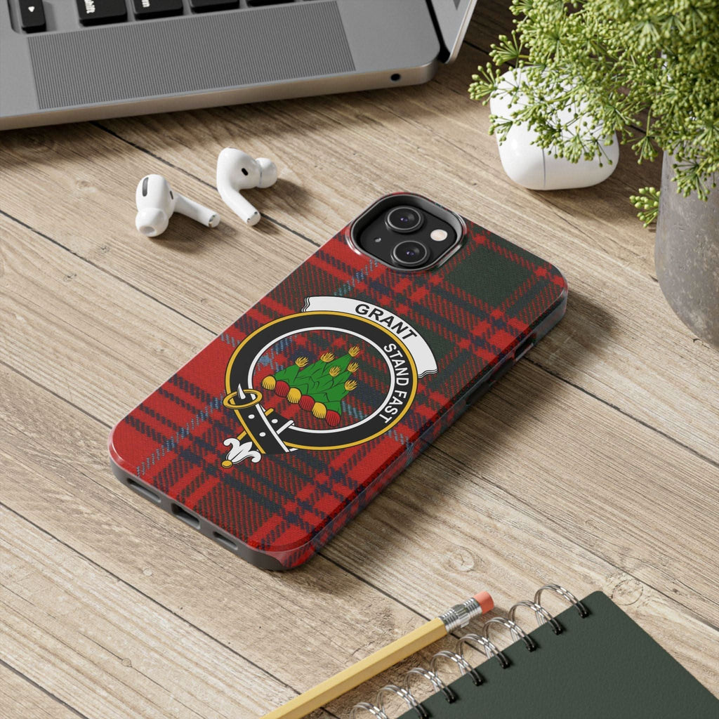 Grant Clan Scottish Tartan Cell Phone Case - Celtic Ancestry Gifts