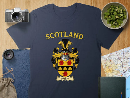 Scotland Family Crest Shirt Greon Heritage product type