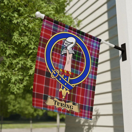 Custom Turing Emblem Outdoor Decorative Flag product