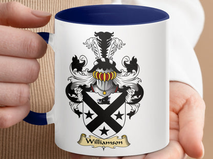 Williamson Scottish Coat of Arms Mug - Living Stone Gifts