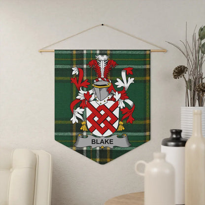 Blake Plaid Tartan Family Crest Wall Hanging product type