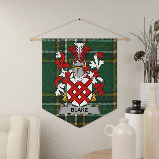 Blake Plaid Tartan Family Crest Wall Hanging product type