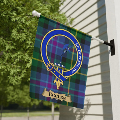 Colorful Eccles Crest Outdoor Banner Flag product