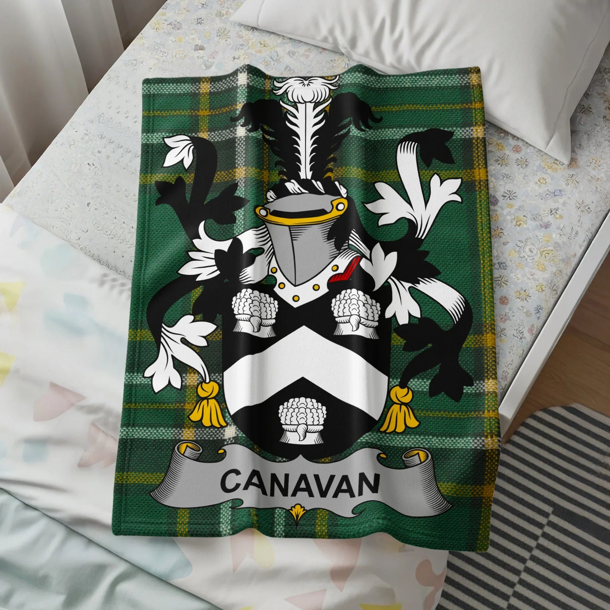 Canavan Crest Decorative Blanket product type