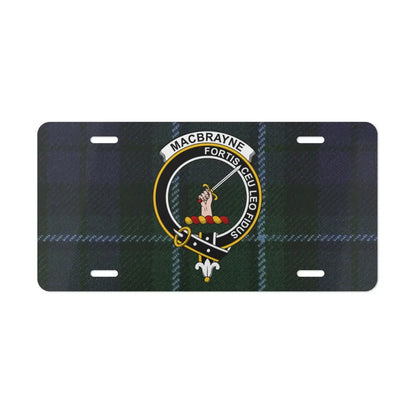 MacBrayne Fortis Ceu Le Pons Plaid License Plate product