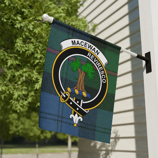 MacEwan Clan Crest Targe Flag Perfect For Home Decor Product