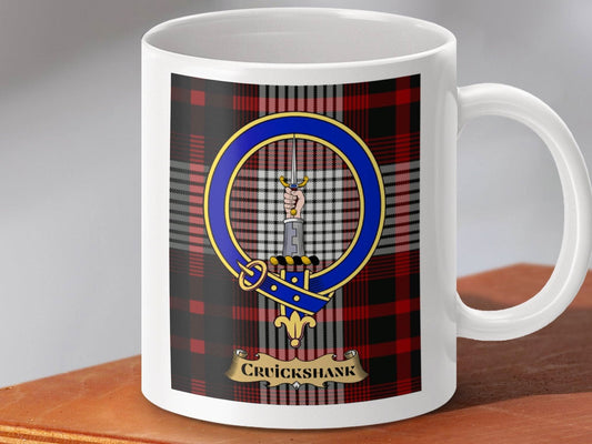 Cruickshank Plaid Design Mug Personalized Coffee Product