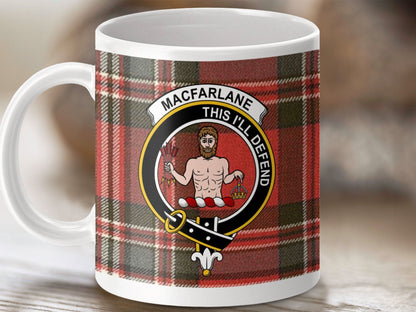 Macfarlane Clan This I'll Defend Ceramic Mug product