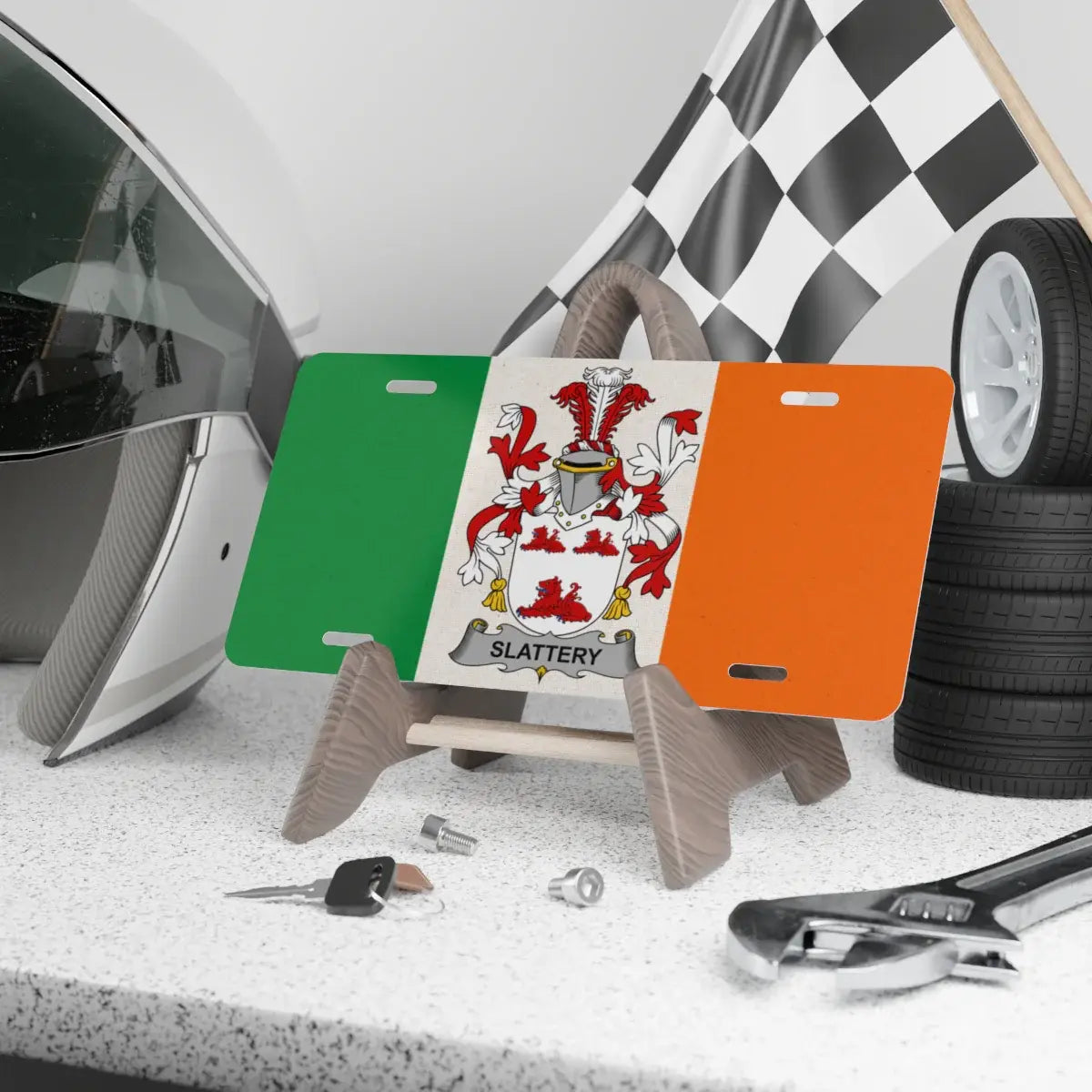 Irish Coat of Arms License Plate Novelty Auto product