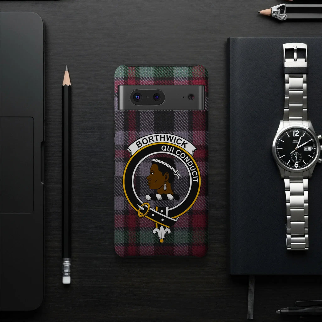 Borthwick Qui Conducit Plaid Phone Case for Smartphones