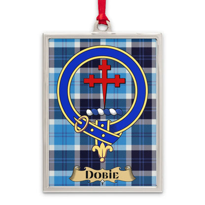 Blue Tartan Plaque with Celtic Design Ornaments product