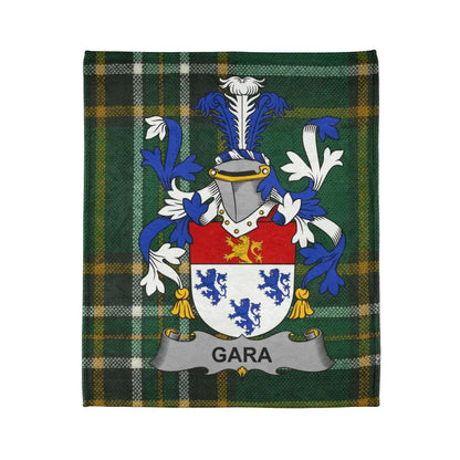Gara Family Tartan Blanket Personalized Print product