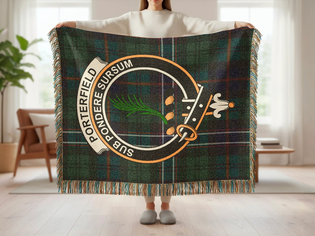 Porterfield Suo Pondere Sursum Insignia Throw Blanket