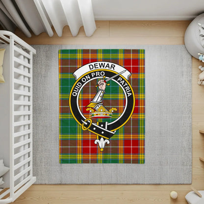 Quid O Pro Patria Dewar Tartan Print for Home Decor product type