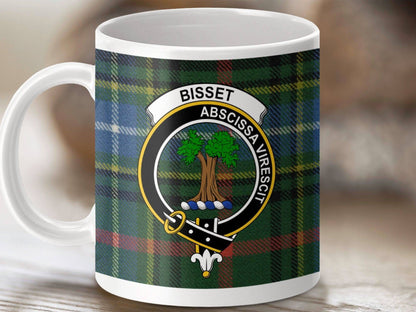 Bisset Abscissa Virescit Clan Crest Mug product