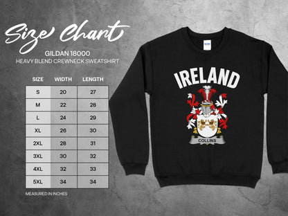 Ireland Collins Heavy Blend Crewneck Sweatshirt product