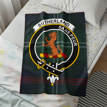 Sutherland Sans Peur Tartan Blanket product type