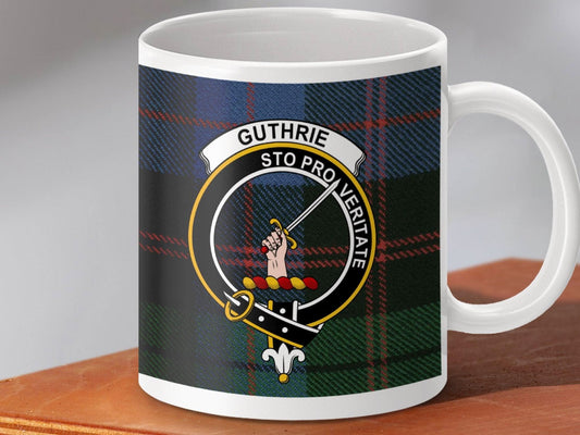 Clan Guthrie Sto Pro Veritate Crest Mug product