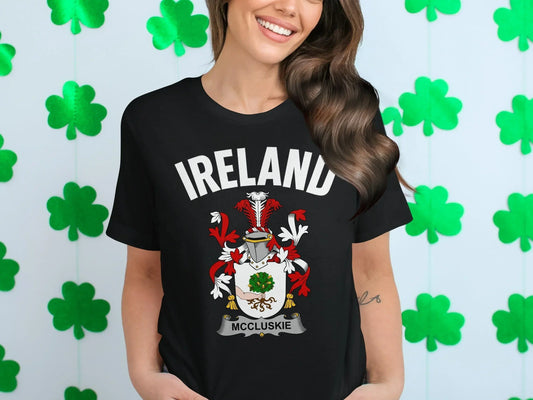 Ireland McCluskie Crest Graphic Tee Shirt product
