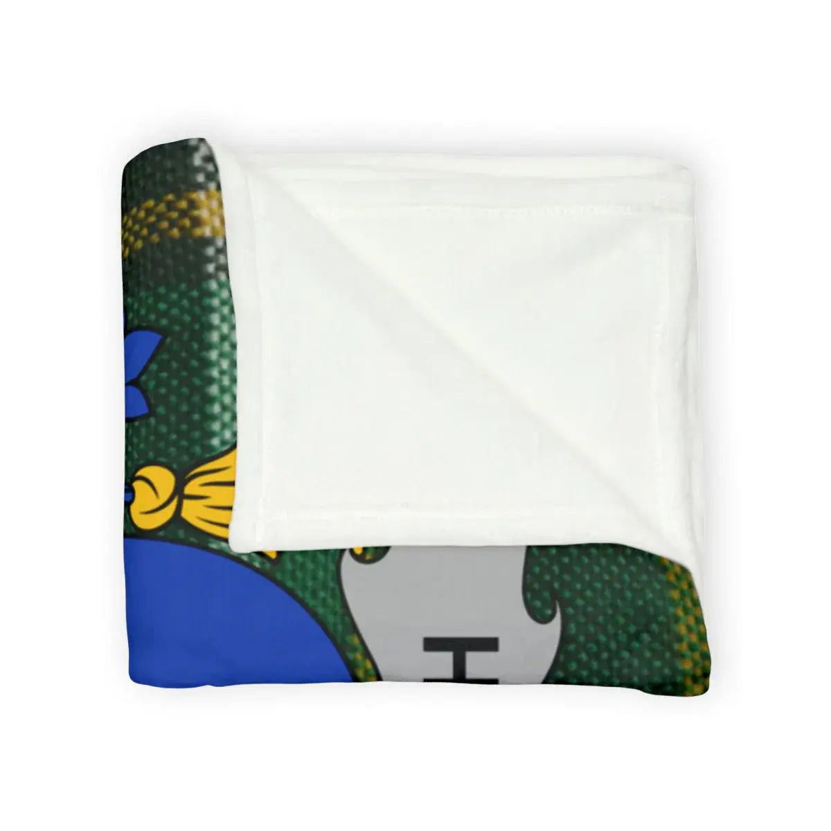 Cozy Blue Patterned Kids Blanket product