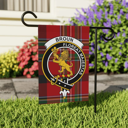 Broun Floreat Majestas Decorative Garden Flag product