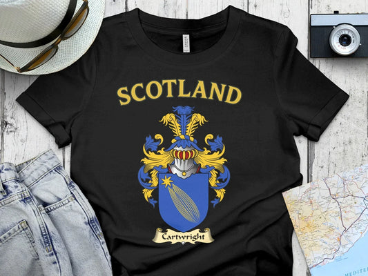Scotland Cartwright Crest Graphic T-shirt product