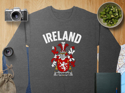 Ireland McNamara Family Crest Graphic Shirt product type