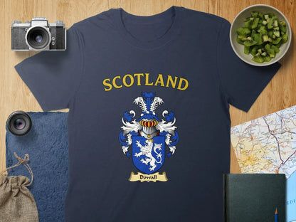 Scotland Dowall Family Crest Graphic T-Shirt product