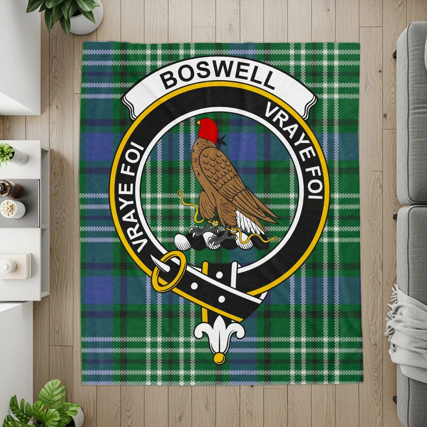 Vraye Foi Boswell Plaid Design Home Decor product