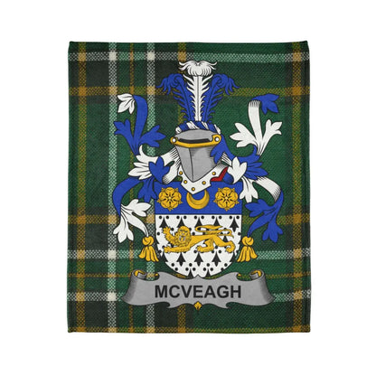 McVeagh Family Crest Tartan Plaid Blanket product
