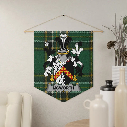 Family Crest Wall Tapestry Custom Coat of Arms product