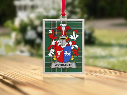 Elegant Wybrants Family Crest Wall Art product