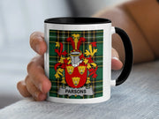 Parsons Irish Family Crest Mug