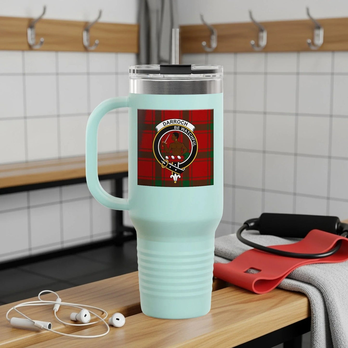 Darroch Scottish Clan Crest Insulated Travel Mug product