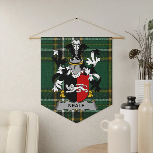 Custom Family Crest Wall Hanging Banner product type