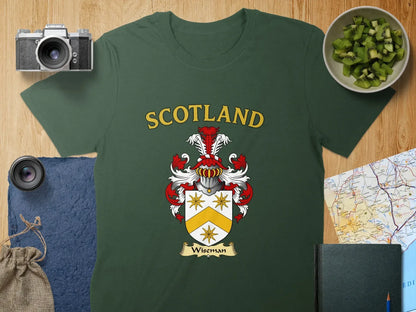 Scotland Wiseman Family Crest T-Shirt product type