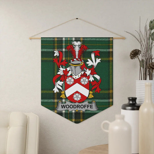 Custom Family Crest Banner Woodroffe product type
