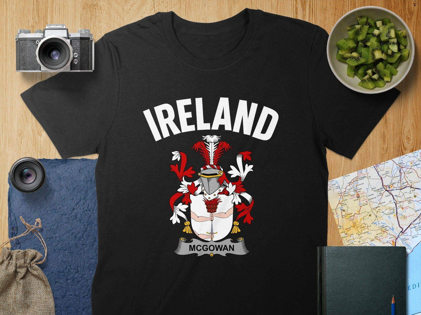 Ireland McGowan Family Crest T-shirt product