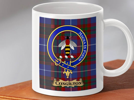 Congleton Clan Crest Emblem Design Mug product