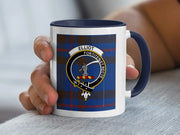 Elliot Clan Crest Tartan Mug – Scottish Heritage | 11 oz & 15 oz
