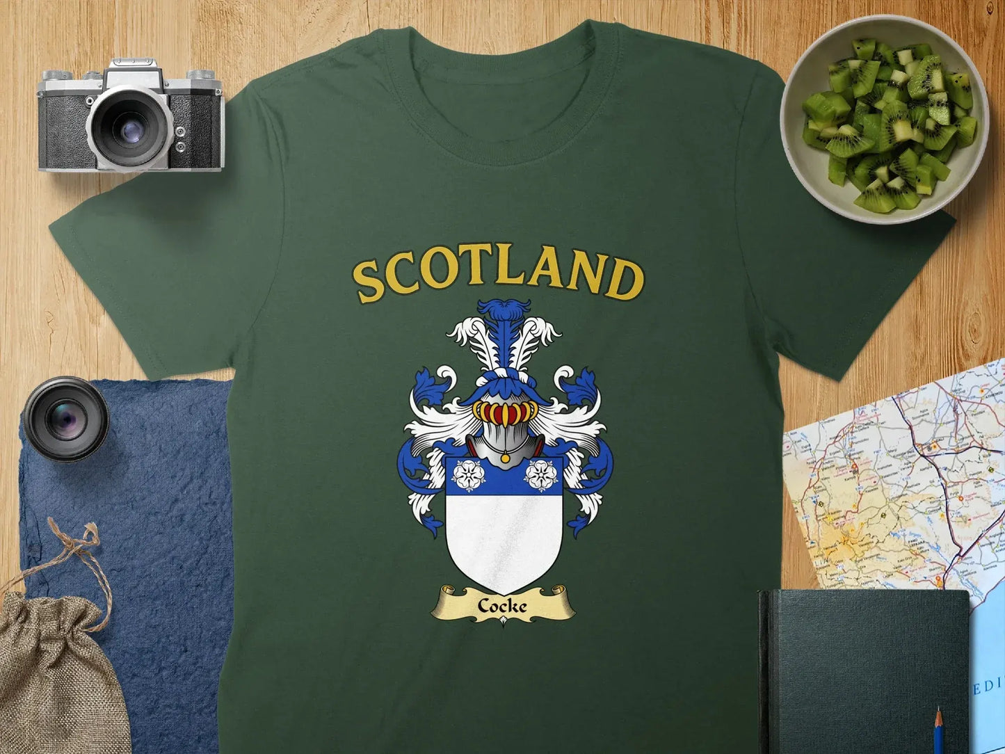 Scotland Crest Heritage Graphic Tee product type