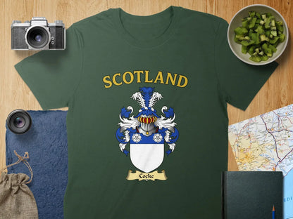 Scotland Crest Heritage Graphic Tee product type