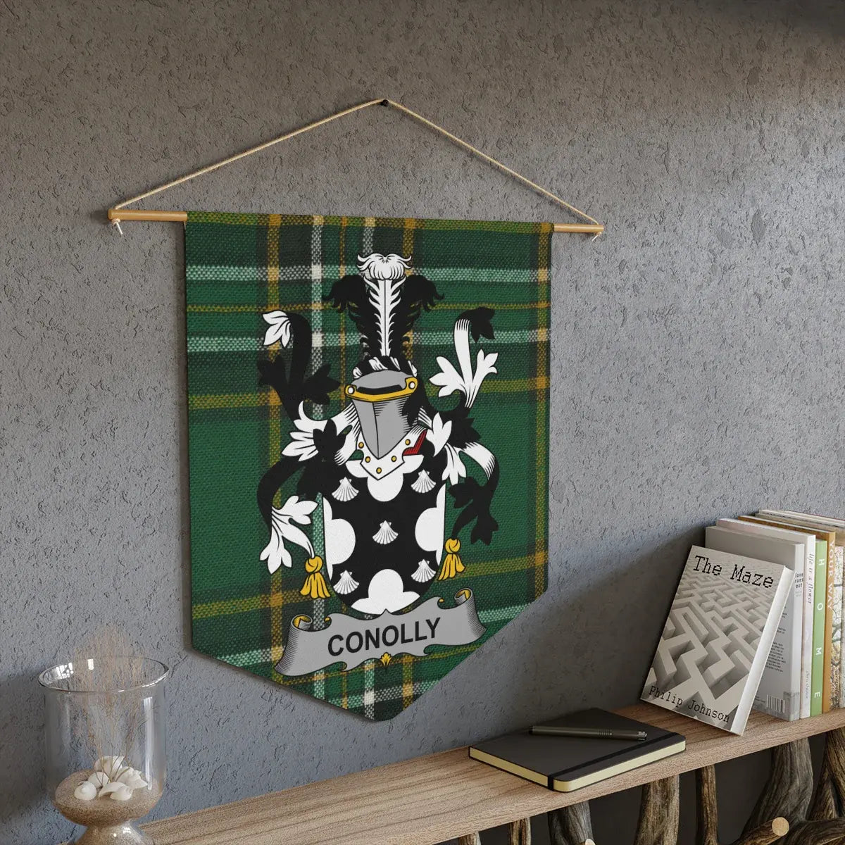 Conolly Family Crest Tartan Plaid Heritage Decoration product